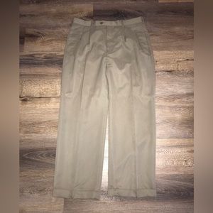 Mens Haggar Black Label Dress Pants Size 36X30